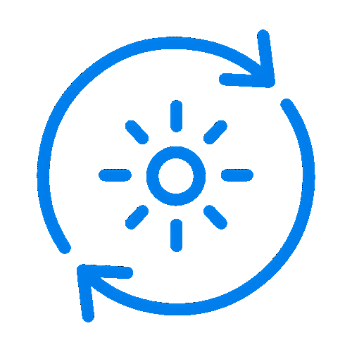 Loading Icon Blau